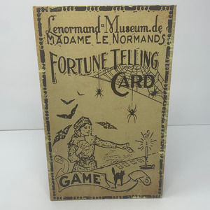 NWOT Halloween FORTUNE TELLING spell book spellbook tabletop decor